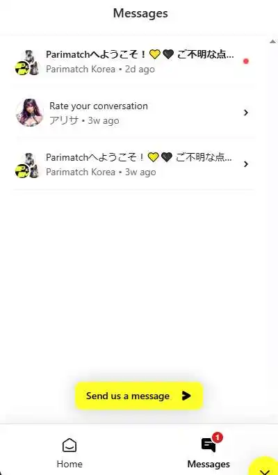 기술 지원팀에 문의한 내역